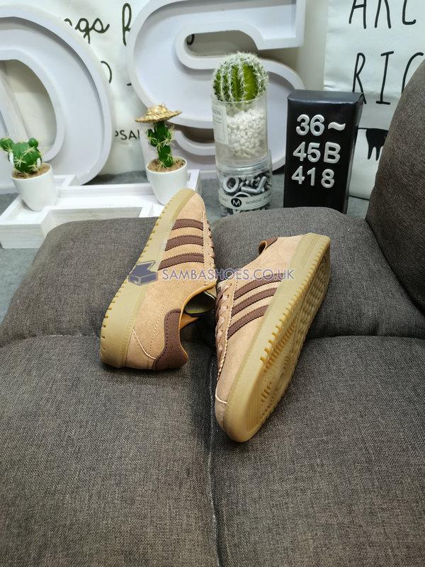 Adidas Bermuda "Brown Gum" - Brown/Gum - BY9654-2 Classic Originals Shoes