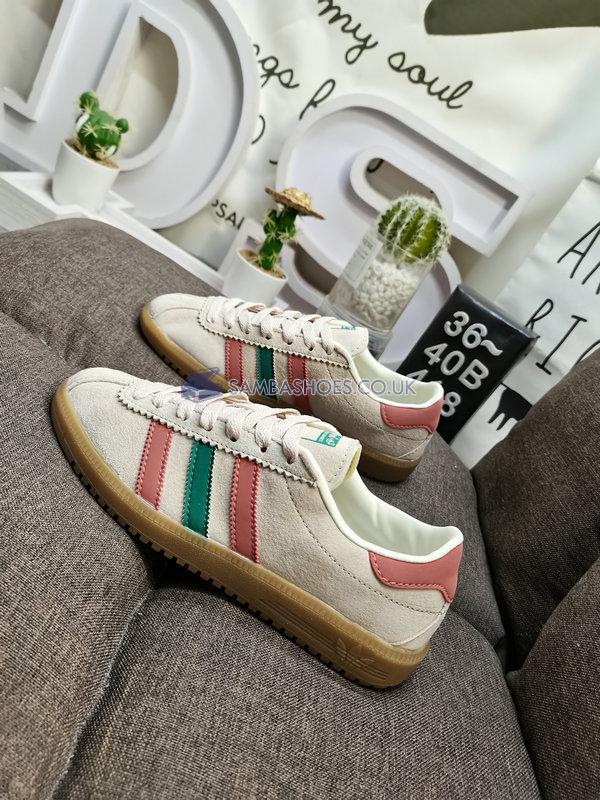 Adidas Bermuda "Sand Red Green Gum" - Sand/Red/Green/Gum - GY7388-1 Classic Originals Shoes