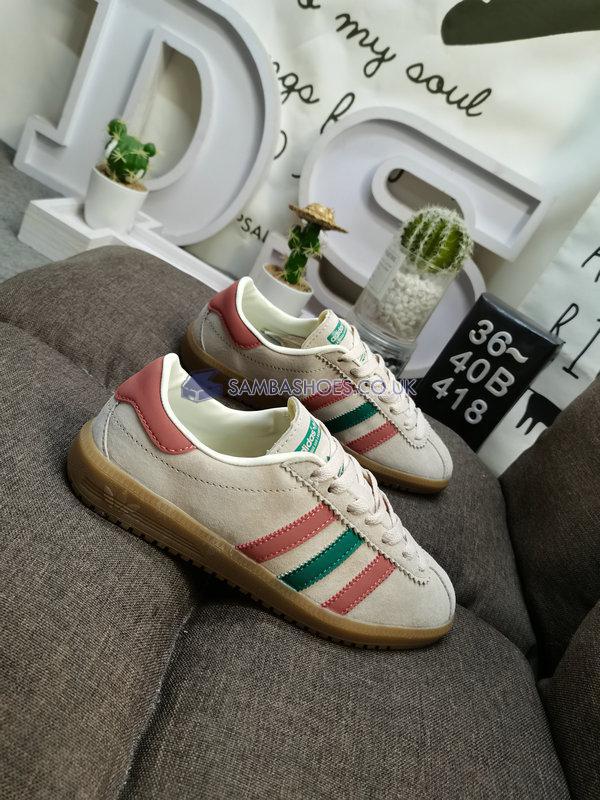 Adidas Bermuda "Sand Red Green Gum" - Sand/Red/Green/Gum - GY7388-1 Classic Originals Shoes