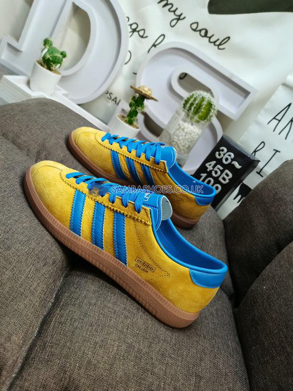 Adidas Malmo "City Series" - Active Gold/Blue Bird/Gold Metallic - EE5725 Classic Originals Shoes