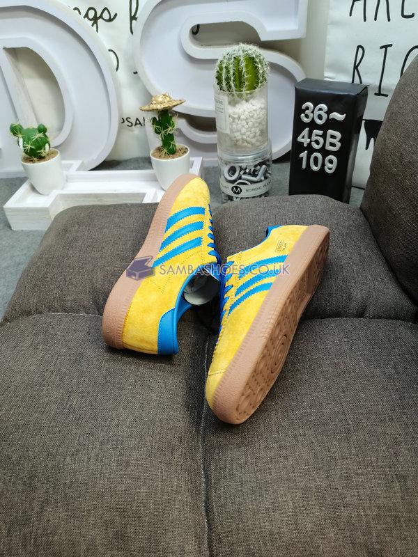 Adidas Malmo "City Series" - Active Gold/Blue Bird/Gold Metallic - EE5725 Classic Originals Shoes