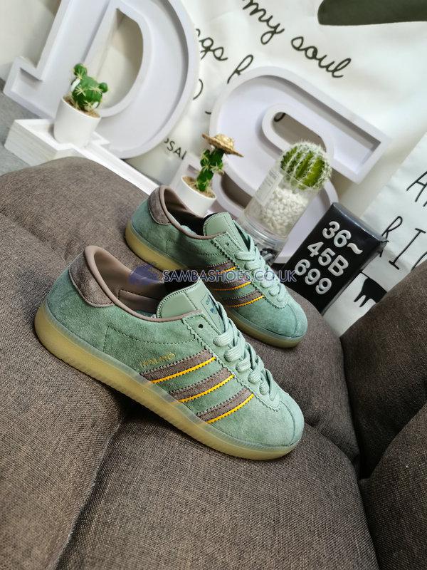 Adidas Malmo "Lake Blue" size? Exclusive - Lake Blue/Brown/Yellow/Green - ID2782 Classic Originals Shoes