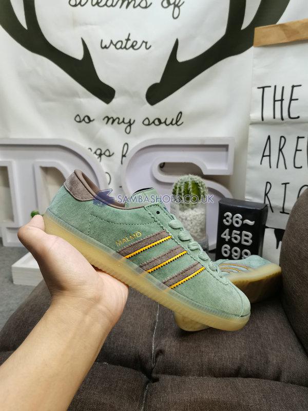 Adidas Malmo "Lake Blue" size? Exclusive - Lake Blue/Brown/Yellow/Green - ID2782 Classic Originals Shoes