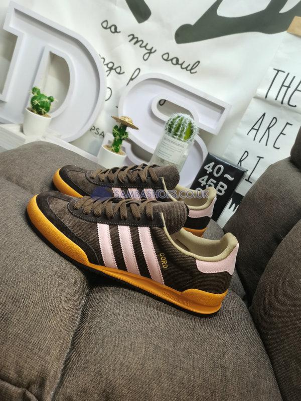 Adidas Cord "Dark Brown Pink" - Dark Brown/Clear Pink/Mesa - H01820 Classic Originals Shoes