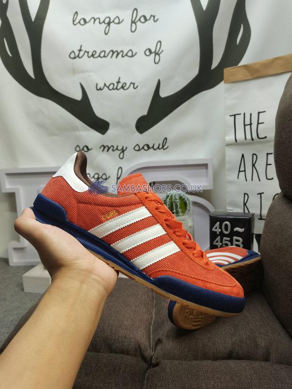 Adidas Cord "Collegiate Orange" - Collegiate Orange/Off White / Gum - H01822 Classic Originals Shoes