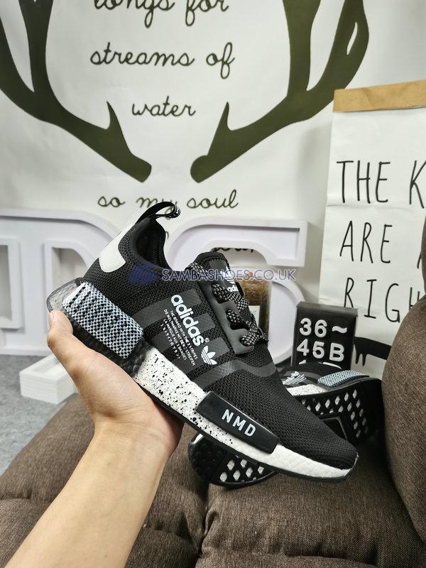 Adidas NMD_R1 "Black Speckled" - Core Black/Core Black/Footwear White - S24030 Classic Originals Shoes