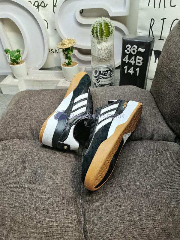 Adidas Copa Nationale "Black White Gold Metallic" - Core Black/Cloud White/Gold Metallic - GY6916 Classic Originals Shoes