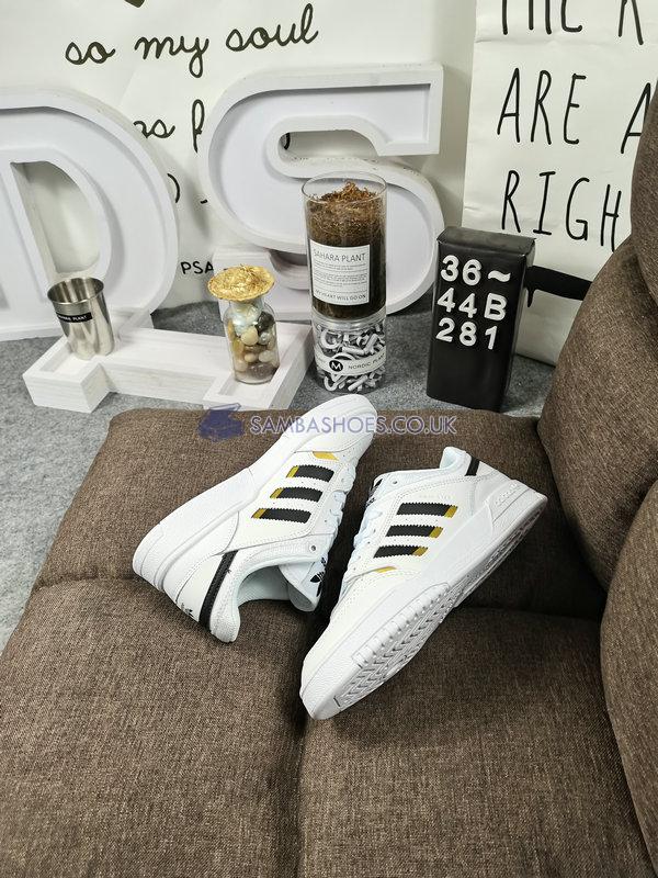 Adidas Drop Step Low "White" EE5225-2 - White/Black/Gold - EE5225-3 Classic Originals Shoes