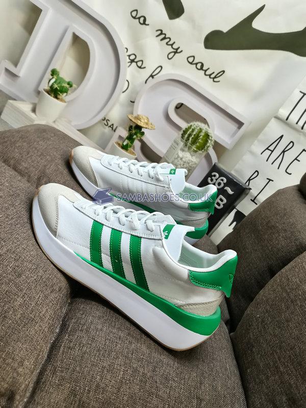 Adidas Country XLG "White Green" - White/Green - IF8118-1 Classic Originals Shoes