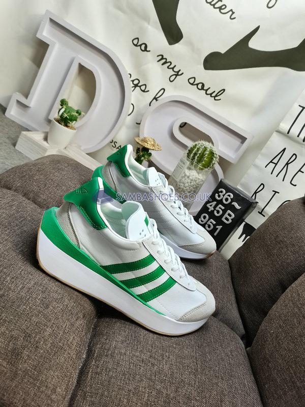 Adidas Country XLG "White Green" - White/Green - IF8118-1 Classic Originals Shoes