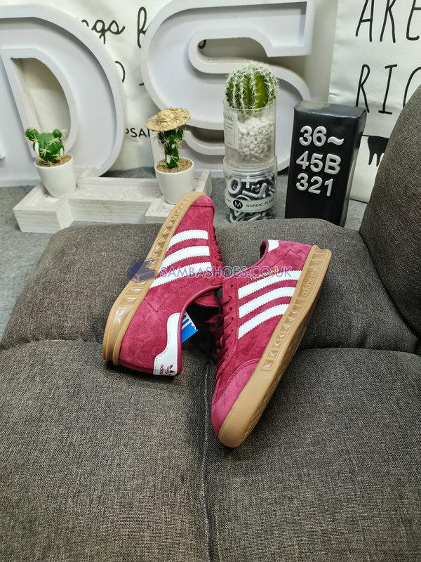 Adidas Hamburg "Team Victory Red" - Team Victory Red/Ftwr White/Gum - H01787 Classic Originals Shoes