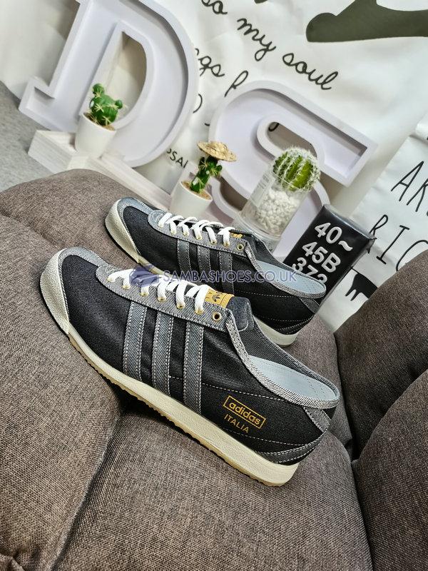 Adidas Italia Denim SPZL "Black Grey" - Black/Grey - HP8843-1 Classic Originals Shoes