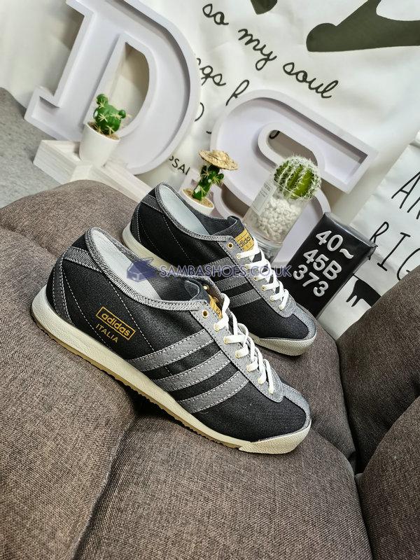 Adidas Italia Denim SPZL "Black Grey" - Black/Grey - HP8843-1 Classic Originals Shoes