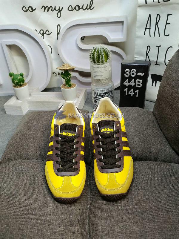 Wales Bonner x Adidas Japan "Hazy Yellow Dark Brown" - Hazy Yellow/Spice Yellow/Dark Brown - GY5752 Classic Originals Shoes