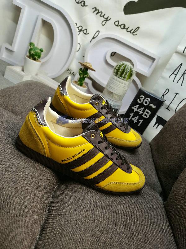 Wales Bonner x Adidas Japan "Hazy Yellow Dark Brown" - Hazy Yellow/Spice Yellow/Dark Brown - GY5752 Classic Originals Shoes