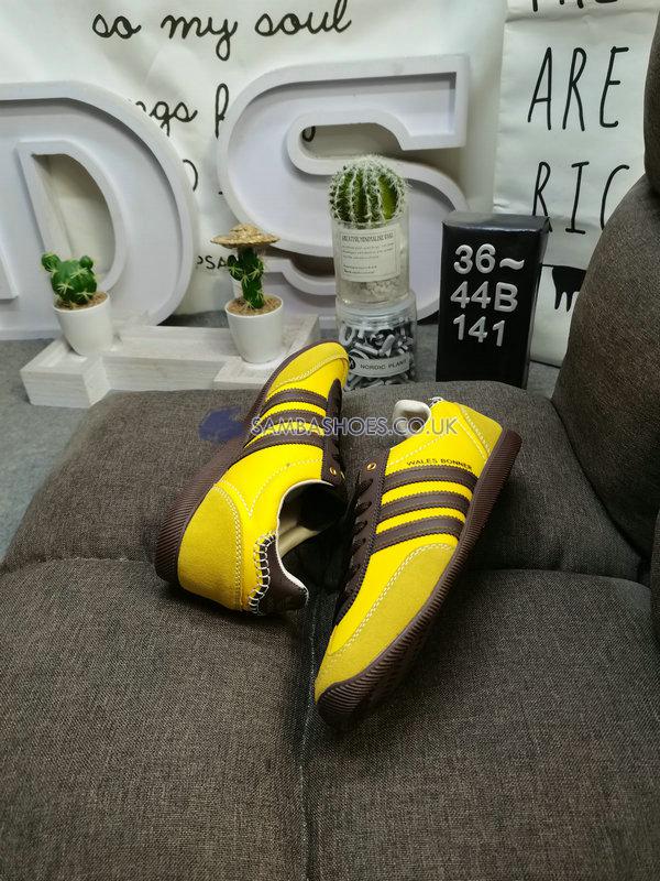 Wales Bonner x Adidas Japan "Hazy Yellow Dark Brown" - Hazy Yellow/Spice Yellow/Dark Brown - GY5752 Classic Originals Shoes