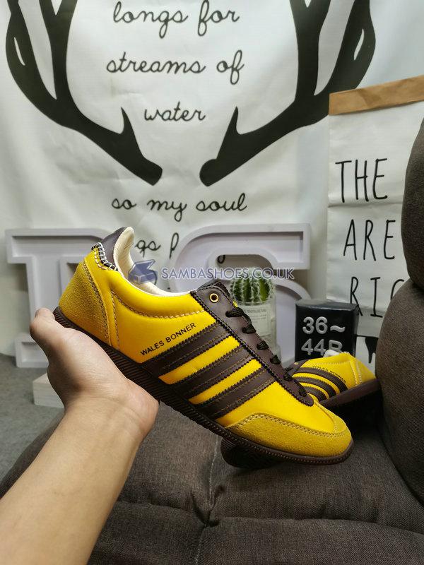 Wales Bonner x Adidas Japan "Hazy Yellow Dark Brown" - Hazy Yellow/Spice Yellow/Dark Brown - GY5752 Classic Originals Shoes