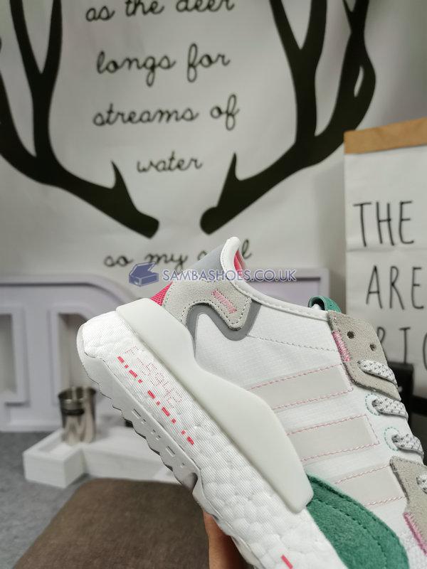 Adidas Nite Jogger "White Green" - White/Gray/Green/Red - H03251 Classic Originals Shoes