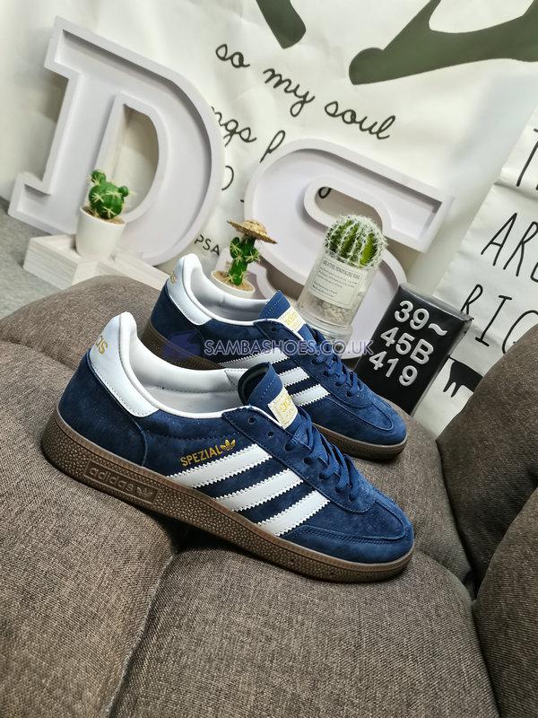 Adidas Handball Spezial "Navy White" - Collegiate Navy/White/Gum - BD7633-1 Classic Originals Shoes