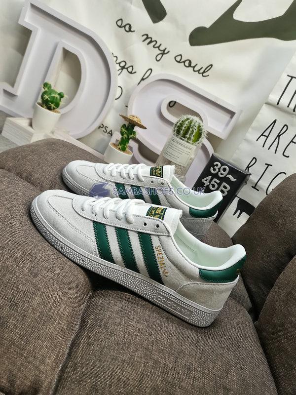 Adidas Handball Spezial "Grey Collegiate Green" - Grey/Collegiate Green - IG8655-1 Classic Originals Shoes