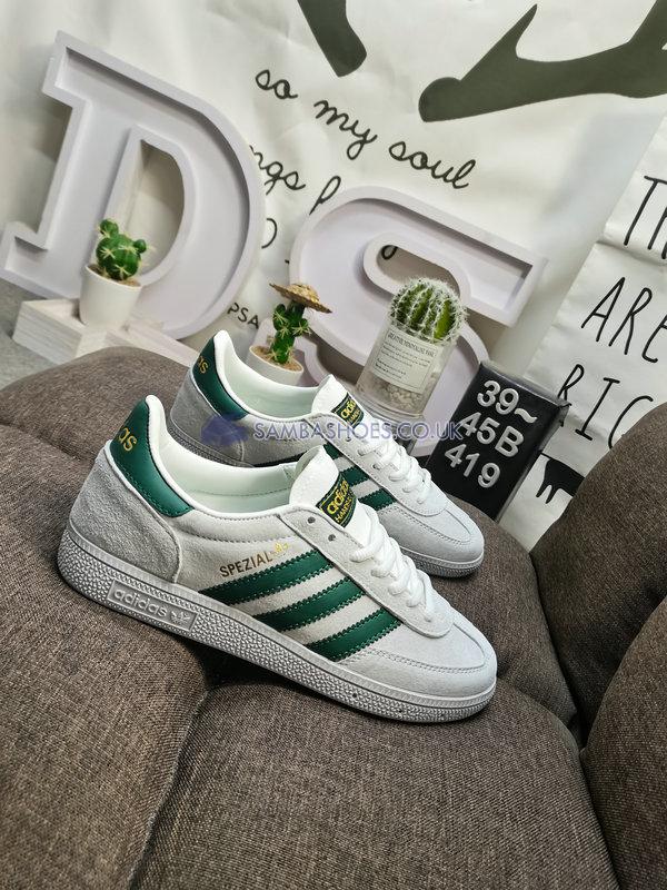 Adidas Handball Spezial "Grey Collegiate Green" - Grey/Collegiate Green - IG8655-1 Classic Originals Shoes