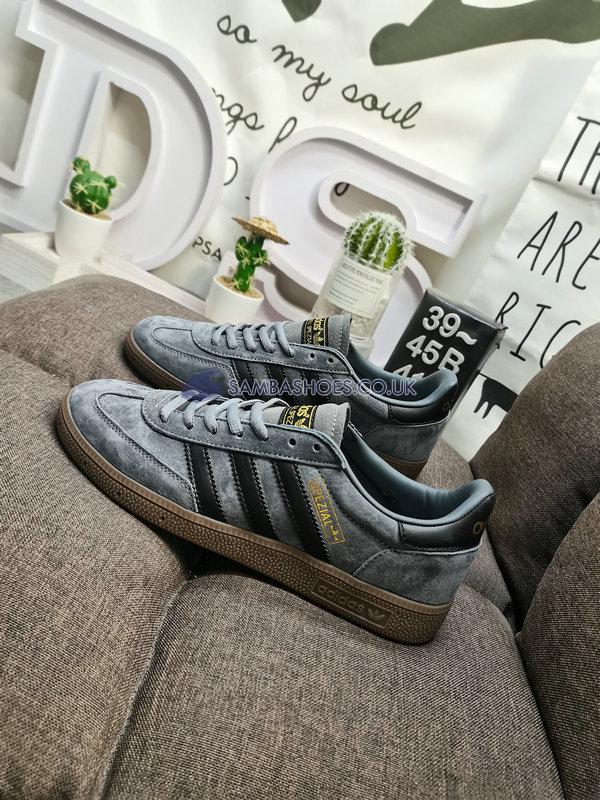 Adidas Handball Spezial "Grey Black" - Grey/Black/Gum - GY9420 Classic Originals Shoes