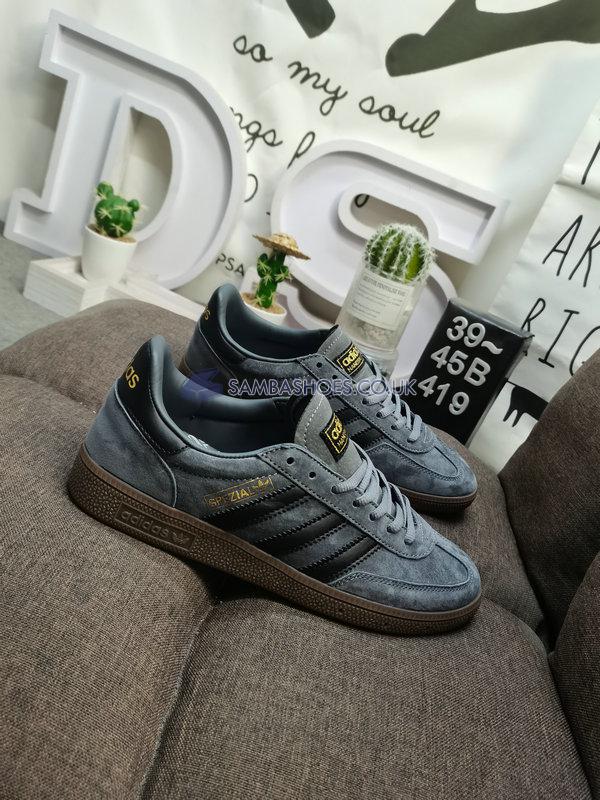 Adidas Handball Spezial "Grey Black" - Grey/Black/Gum - GY9420 Classic Originals Shoes