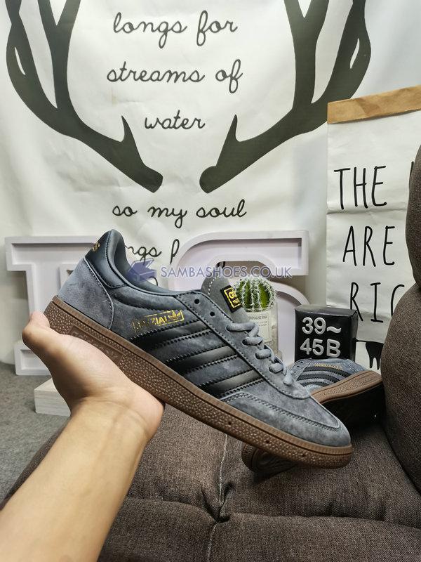 Adidas Handball Spezial "Grey Black" - Grey/Black/Gum - GY9420 Classic Originals Shoes