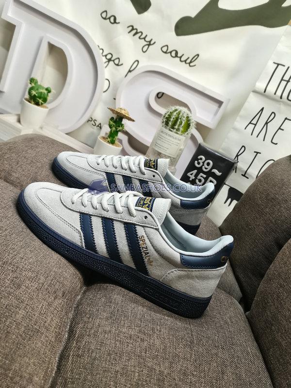 Adidas Handball Spezial "Granite Collegiate Navy" - Light Granite/Collegiate Navy/Grey - BD7631-1 Classic Originals Shoes