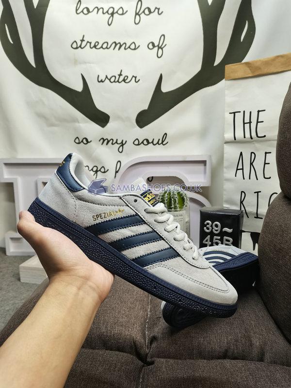 Adidas Handball Spezial "Granite Collegiate Navy" - Light Granite/Collegiate Navy/Grey - BD7631-1 Classic Originals Shoes