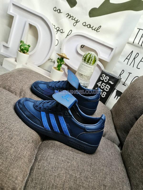 SHUKYU x E-WAX x Adidas Handball Spezial "Night Indigo" - Night Indigo/Power Blue/Night Indigo - HP6696 Classic Originals Shoes