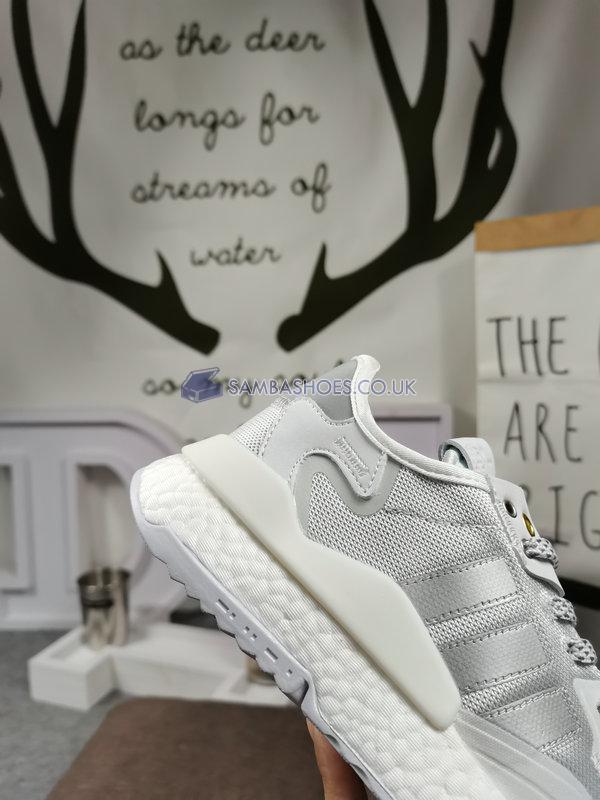 Adidas Nite Jogger "White Grey" - White/Grey/Silver - FW6145 Classic Originals Shoes