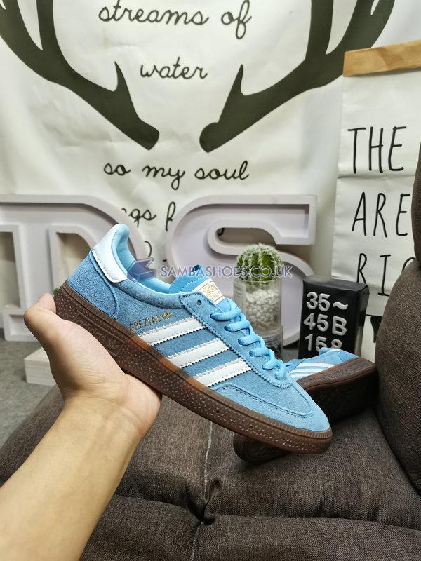 Adidas Handball Spezial "Light Blue" - Light Blue/Cloud White/Gum - BD7632 Classic Originals Shoes