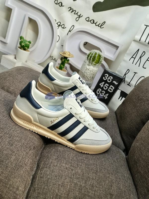 Adidas Jeans "White Legend Ink" - Chalk White/Sand Strata/Legend Ink - GY7436 Classic Originals Shoes