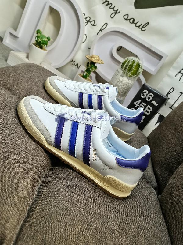 Adidas Jeans "White Blue" - Footwear White/Blue/Crystal White - GW5753 Classic Originals Shoes