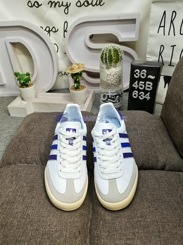 Adidas Jeans "White Blue" - Footwear White/Blue/Crystal White - GW5753 Classic Originals Shoes