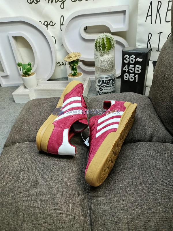 Adidas Jeans "Collegiate Burgundy" - Collegiate Burgundy/White/Gum - GW5756-1 Classic Originals Shoes