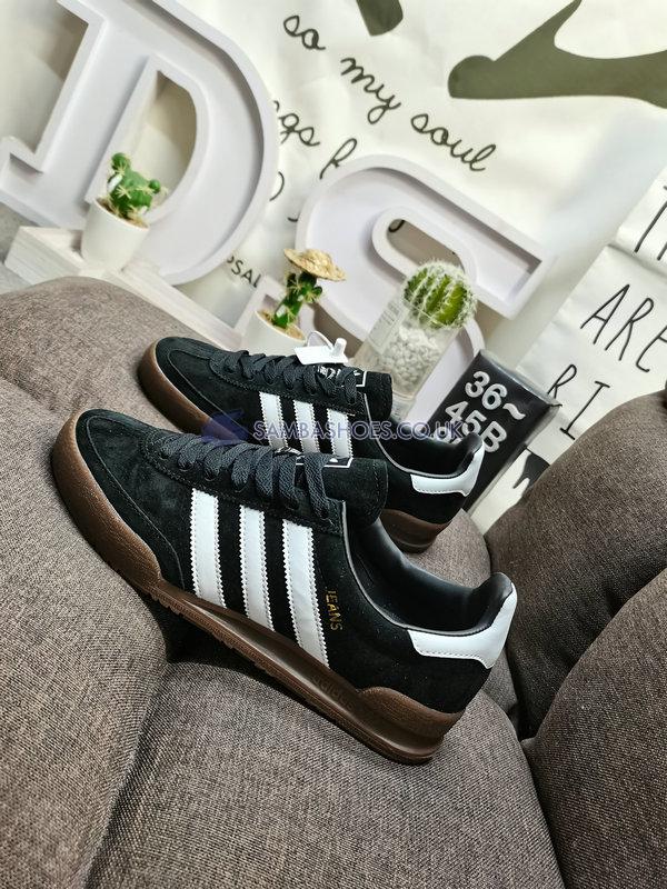 Adidas Jeans "Black White" - Core Black/White/Gold - BY9775-1 Classic Originals Shoes