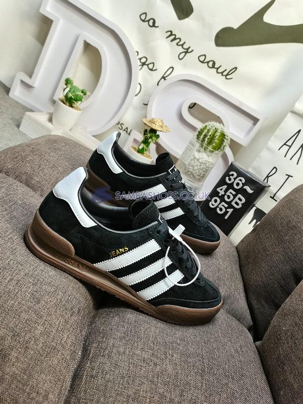 Adidas Jeans "Black White" - Core Black/White/Gold - BY9775-1 Classic Originals Shoes