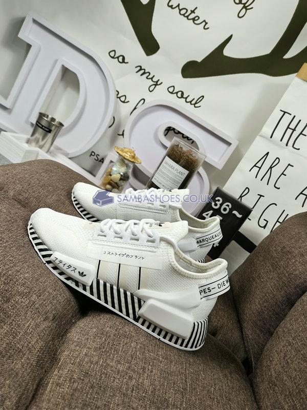 Adidas Nmd_R1.V2 "Dazzle Pack - Cloud White" - White/Black - FY2105 Classic Originals Shoes