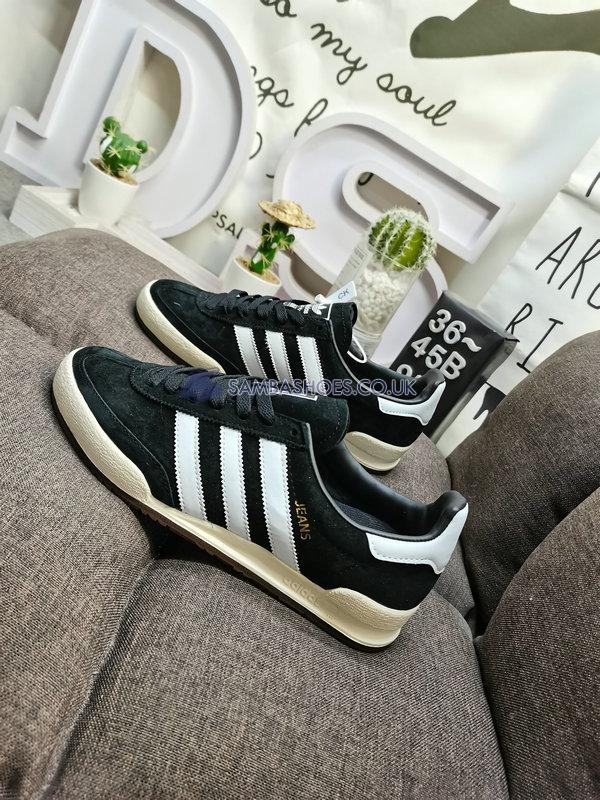 Adidas Jeans "Black White Gum" - Black/White/Gum - GW1399 Classic Originals Shoes