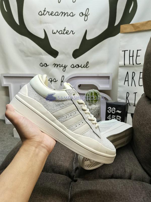 Bad Bunny x Adidas Campus "Light" - Cloud White/Aluminium/Chalk White - FZ5823 Classic Originals Shoes