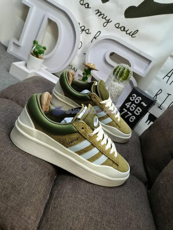 Bad Bunny x Adidas Campus "Wild Moss" - Wild Moss/Blue Tint/Cream White - ID7950 Classic Originals Shoes