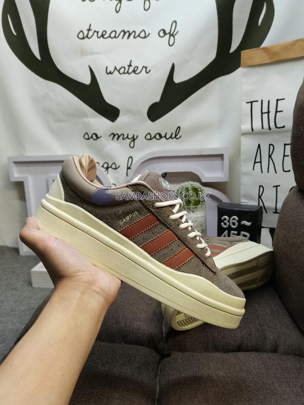 Bad Bunny x Adidas Campus "Chalky Brown" - Sand Beige/Brown/Cream White - ID2529 Classic Originals Shoes