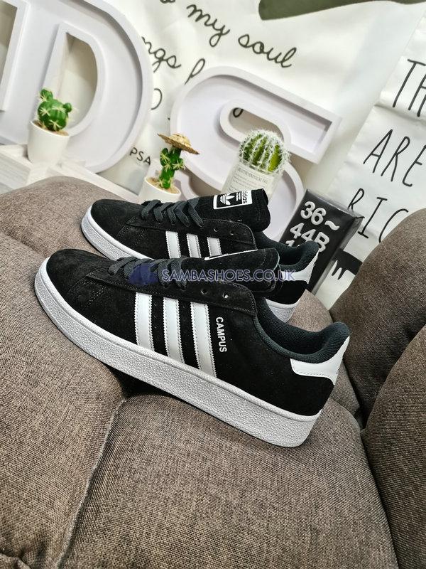 Adidas Campus J "Core Black" - Core Black/Footwear White - BY9580 Classic Originals Shoes