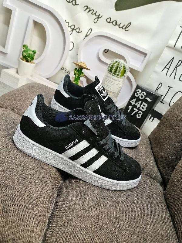 Adidas Campus J "Core Black" - Core Black/Footwear White - BY9580 Classic Originals Shoes