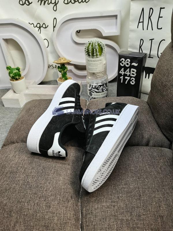 Adidas Campus J "Core Black" - Core Black/Footwear White - BY9580 Classic Originals Shoes