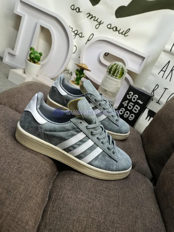 Adidas Campus 80s "Grey" - Grey/Cloud White/Off White - GX9406 Classic Originals Shoes