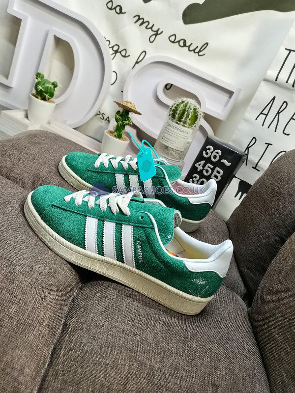 Adidas Campus 80s "London Green" - Collegiate Green/Off White/Off White - GY4581 Classic Originals Shoes