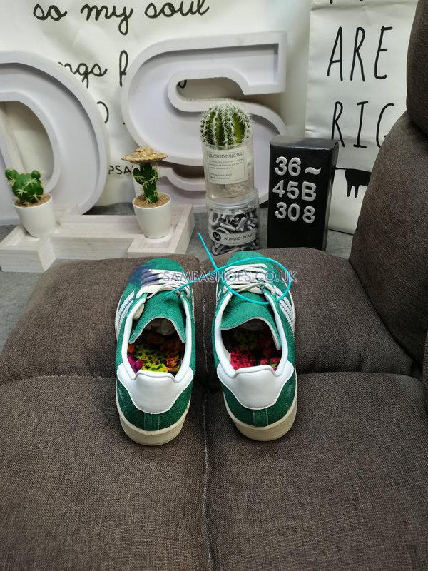 Adidas Campus 80s "London Green" - Collegiate Green/Off White/Off White - GY4581 Classic Originals Shoes